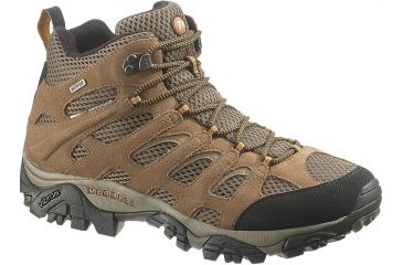 Image of Merrell Moab Mid Waterproof Hiking Shoe - Men's-Earth-Wide-14