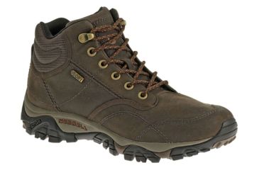 Image of Merrell Moab Rover Mid Waterproof Casual Boot - Mens-Espresso-Wide-11.5 US