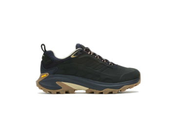 Image of Merrell Moab Speed 2 Leather WP Hiking Shoes - Mens, Black, 10.5 US, J037783-10.5