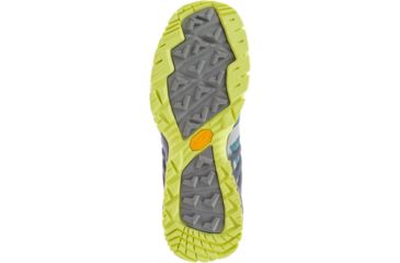 Image of Merrell Mqm Ace Mid Waterproof Hiking Shoes - Women's, Smoke/Lime, Medium, 6.5, J53104-6.5