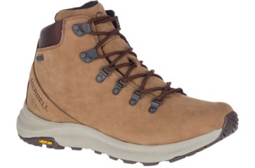 Image of Merrell Ontario Mid Waterproof Hiking Shoes - Mens, Dark Earth, 9 US, J84903-201-09.0