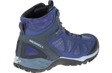 Image of Merrell Siren Sport Q2 Mid Waterproof Hiking Boot - Women's-Crown Blue-Medium-6
