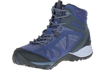 Image of Merrell Siren Sport Q2 Mid Waterproof Hiking Boot - Women's-Crown Blue-Medium-6