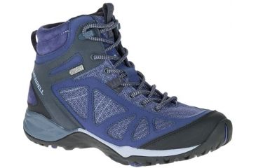 Image of Merrell Siren Sport Q2 Mid Waterproof Hiking Boot - Women's-Crown Blue-Medium-6