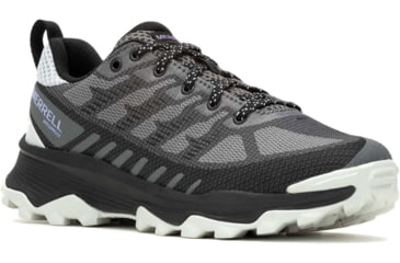 Image of Merrell Speed Eco Waterproof Shoes - Womens, Charcoal/Orchid, 9, J037182-M-9