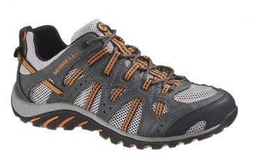 Image of Merrell WaterPro Manistee Shoe - Men's-8.5 US-Granite/Vibrant