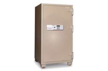Image of Mesa Safes 2 Hour Fire Safe,3.6 cu ft,25.5x17.5x14in,Combination Lock, Tan MFS100C