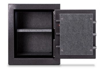 Image of Mesa Safes Burglary and Fire Safe,1.7 cu ft,16.5x14.25x12.5in,Hammered Grey MBF1512C