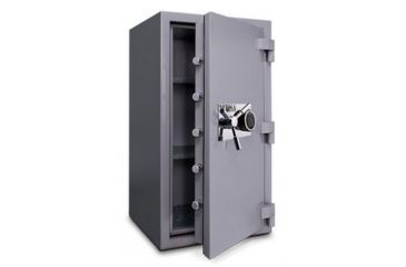 Image of Mesa Safes High Security Burglary Fire Safe,5 cu ft, 35.25x16x15x1.25in,Silver,Combination Lock MSC3820C
