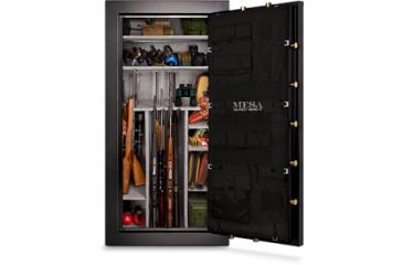 Image of Mesa Safes PDO36 Pocket Safe Door Organizer, Black PDO36