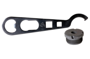 Image of Mesa Tactical Breaching Shotgun Stock Replacement Plug, Black, 95270