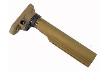 Image of Mesa Tactical Faro Telescoping Stock Adapter and Receiver Extension for FN SCAR, Flat Dark Earth, 92580