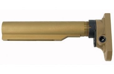 Image of Mesa Tactical Faro Telescoping Stock Adapter and Receiver Extension for FN SCAR, Flat Dark Earth, 92580