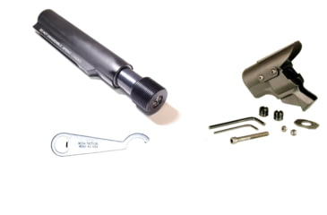 Image of Mesa Tactical High-tube Hydro Recoil Starter Pack, Remington Model 870, 12 Gauge, no rail, Black, 90270