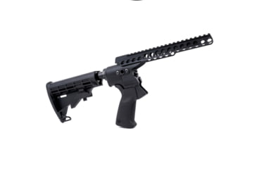Image of Mesa Tactical High-tube Tele Hydro Recoil Stock Kit for Rem 870, selectable damping, 12-GA, 9.5 in rail, Black, 90360