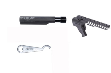 Image of Mesa Tactical High-tube Hydraulic Recoil Starter Pack for Rem 870, 12 Gauge, 9.5 in Rail, Black, 96120