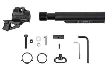 Image of Mesa Tactical LEO Gen II Hydro Recoil Starter Pack for Moss 500/590, selectable damping, 12-GA and 20-GA, Black, 90020