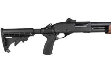 Image of Mesa Tactical Remington Model 870 LEO Gen II Tele Collapsible Shotgun Stock Kit, 12 Gauge, Black, 91160