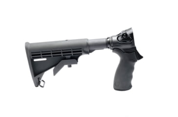 Image of Mesa Tactical Remington V3 LEO Gen II Tele Collapsible Shotgun Stock Kit, 12 Gauge, Black, 95840