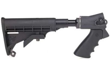 Image of LEO Telescoping Hydraulic Recoil Stock Kit, Black, for 12/20-GA Remington 870