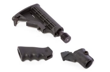 Image of LEO Telescoping Hydraulic Recoil Stock Kit, Black, for 12/20-GA Mossberg 500