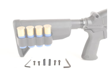 Image of Mesa Tactical BCM Gunfighter Mod 0 Stock Supplemental Hardware for SureShell Carrier, Black, 90230