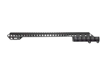 Image of Mesa Tactical Remington Model 870 TAC-14 SureShell Aluminum Carrier and Fallon Rail, 6-Shell, 12 Gauge, 18 in, Black, 90720