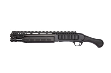 Image of Mesa Tactical SureShell Aluminum Carrier and Fallon Rail, Remington V3 TAC-13, 6-Shell, 12 Gauge, 18 in, Black, 93430