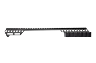 Image of Mesa Tactical SureShell Aluminum Carrier and Fallon Rail for Rem Tac-13, 6-Shell, 12-GA, 18 in, Black, 93430