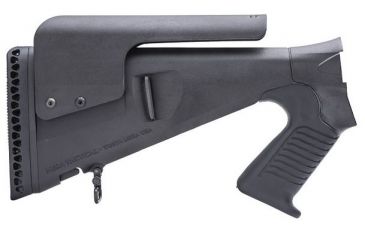 Image of Mesa Tactical Urbino Pistol Grip Stock and Mohawk Forend for Remington Versa Max, Riser, Standard Butt, 12-GA, Black, 12.5in, 93120