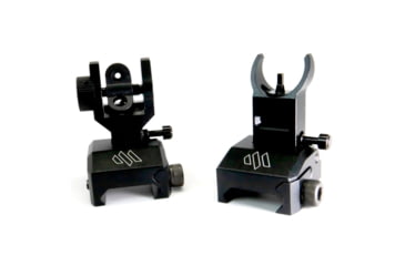 Image of Meta Tactical Front/ Rear Backup Sights, Black, MTA-BUS