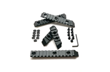 Image of Meta Tactical M-Lok Picatinny Accessory Rails Kit, Black, MTA-ACC-RAILS