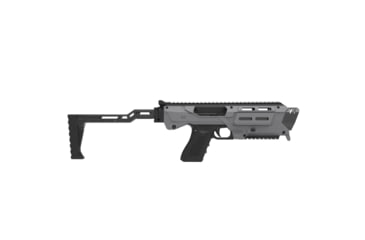 Image of Meta Tactical MX1 Conversion Kit for All Glock Pistols, Polymer Stock w/Metal Core, Grey, 0, MX1-PSTK-GY