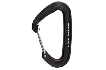 Image of Metolius Bravo II Wiregate Carabiners, Black, BRWR002.01