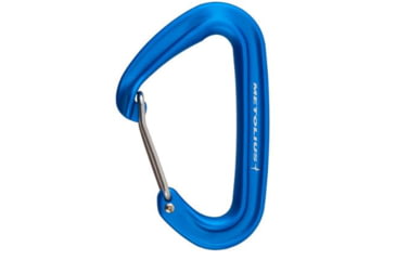 Image of Metolius Bravo II Wiregate Carabiners, Blue, BRWR002.02