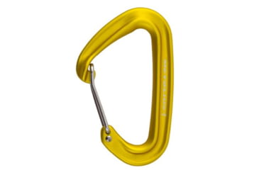 Image of Metolius Bravo II Wiregate Carabiners, Yellow, BRWR002.07