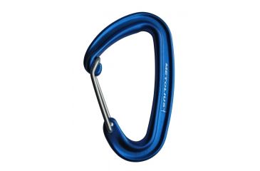 Image of Metolius Bravo Wiregate Carabiner-Blue