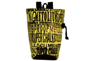 Image of Metolius Chalk Pod, Yellow Newsprint, 516432
