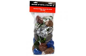 Image of Metolius Greatest Chips Screw On Holds, 40 Pack, Assorted, CHIP040