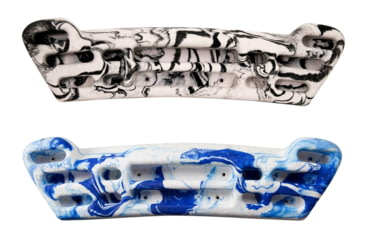 Image of Metolius Project Training Board, Black/White Swirl, Blue/Blue Swirl
