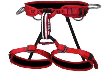 Image of Metolius Safe Tech Trad Harness, Small, Red, STTD002.05