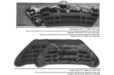 Image of Metolius Simulator 3D, Blue/White Swirl, SIMU002.02