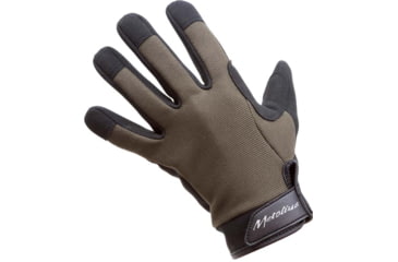 Image of Metolius 3/4 Talon Belay Glove, Gray/Olive, Medium, TALO008