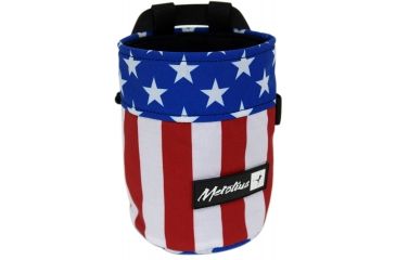 Image of Metolius Uncle Sam Chalk Bag, Flag, CBUS200