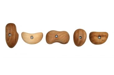 Image of Metolius Wood Grips, 25 Pack, Wood, WOOD025