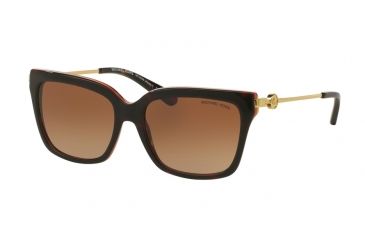 Image of Michael Kors ABELA I MK6038 Single Vision Prescription Sunglasses MK6038-313013-54 - Lens Diameter 54 mm, Frame Color Tortoise/Orange