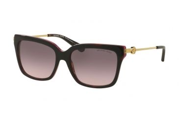 Image of Michael Kors ABELA I MK6038 Single Vision Prescription Sunglasses MK6038-31325M-54 - Lens Diameter 54 mm, Frame Color Tortoise / Fuschia