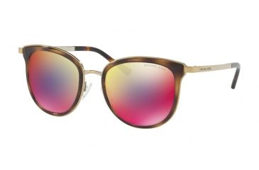 Image of Michael Kors ADRIANNA I MK1010 Progressive Prescription Sunglasses MK1010-11016P-54 - Lens Diameter 54 mm, Frame Color Dark Tortoise/gold-tone