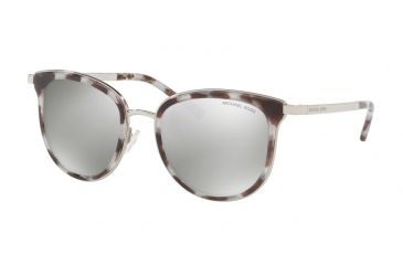 Image of Michael Kors ADRIANNA I MK1010 Progressive Prescription Sunglasses MK1010-11986G-54 - Lens Diameter 54 mm, Frame Color Snow Leopard/silver-tone