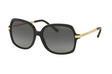 Image of Michael Kors ADRIANNA II MK2024 Single Vision Prescription Sunglasses MK2024-3160T3-57 - Lens Diameter 57 mm, Frame Color Black/Gold